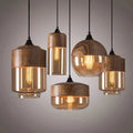 Woodcrest Glass Pendant Light Collection - FINAL SALE