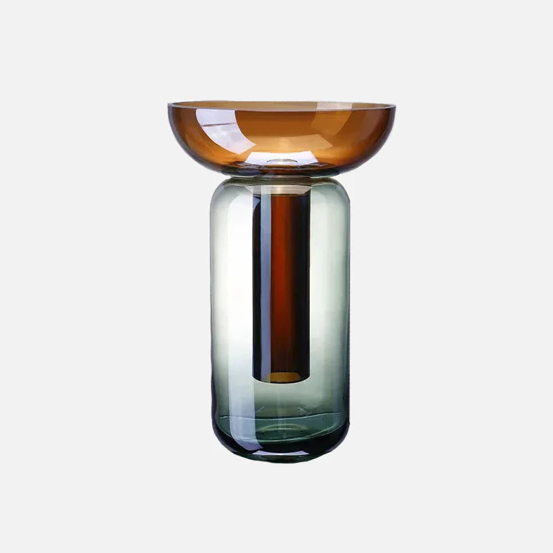 Modern Minimal Vessel Glass Vase - Final Sale