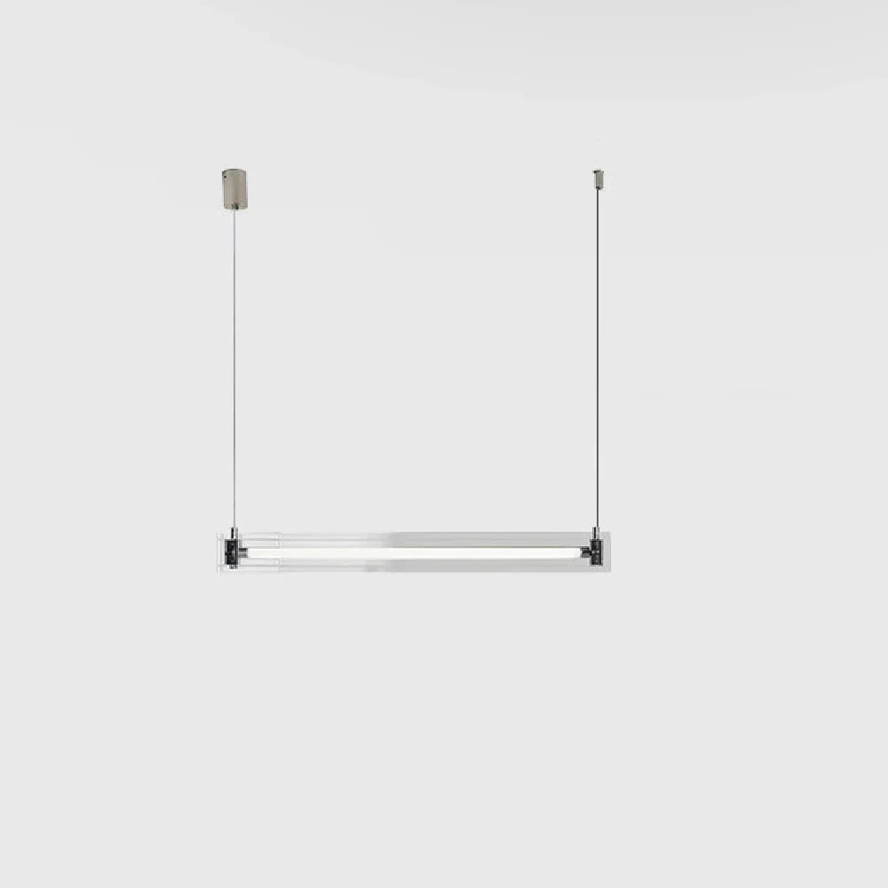 Sleek Horizon Linear Glass Pendant