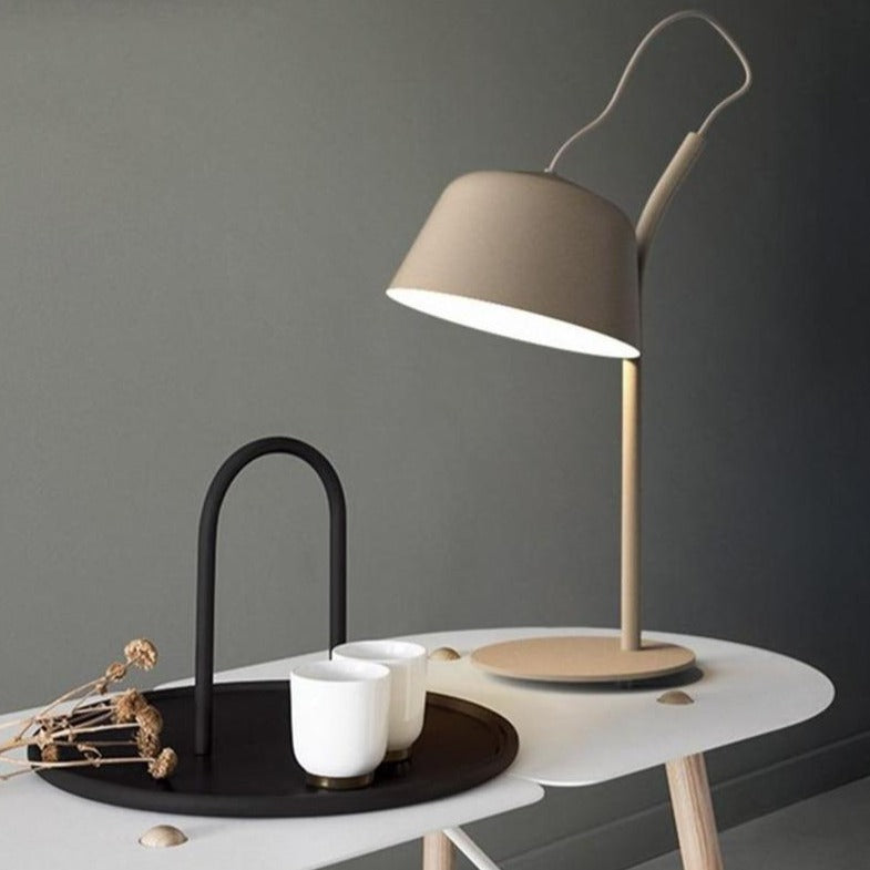 Modern Studio Colored Metal LED Table Lamp