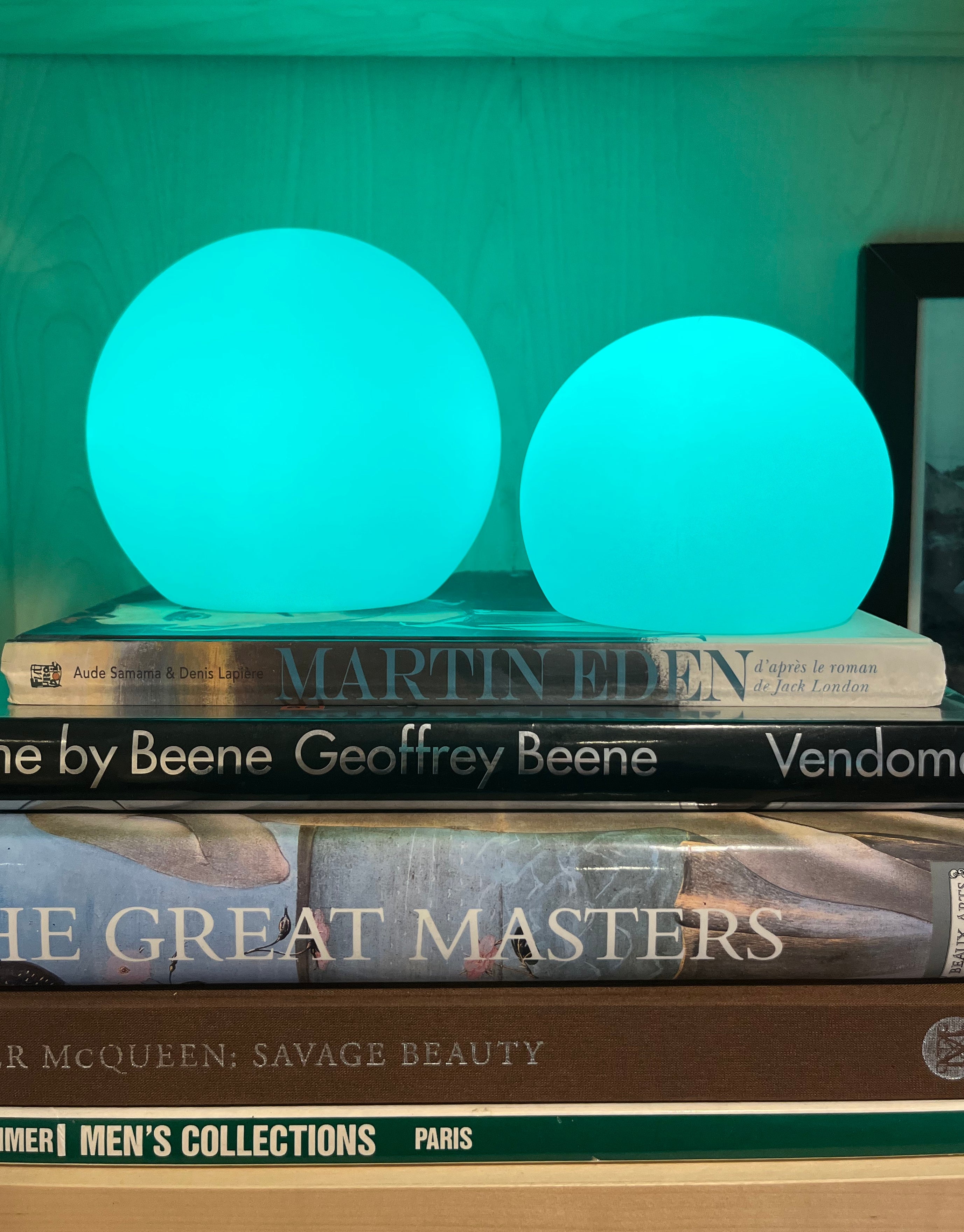 Moon Cordless LED Dimmable Orb Table Lamp with Rechargeable Batteries - Final Sale