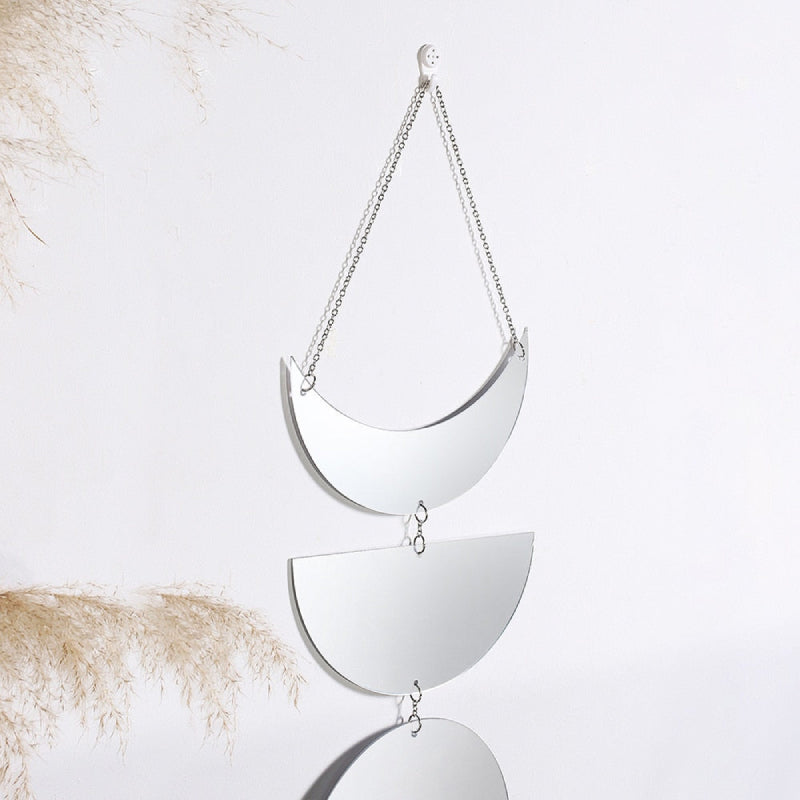 Moon Phase Mirror Wall Accent