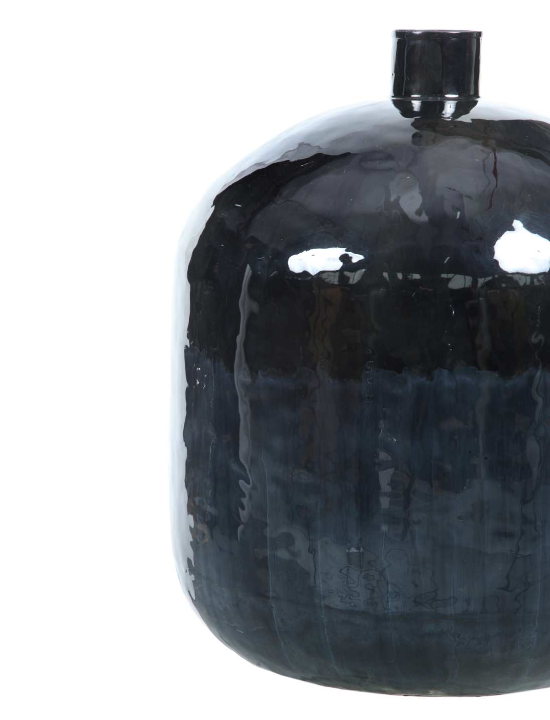 Moonlight Enamel Vase