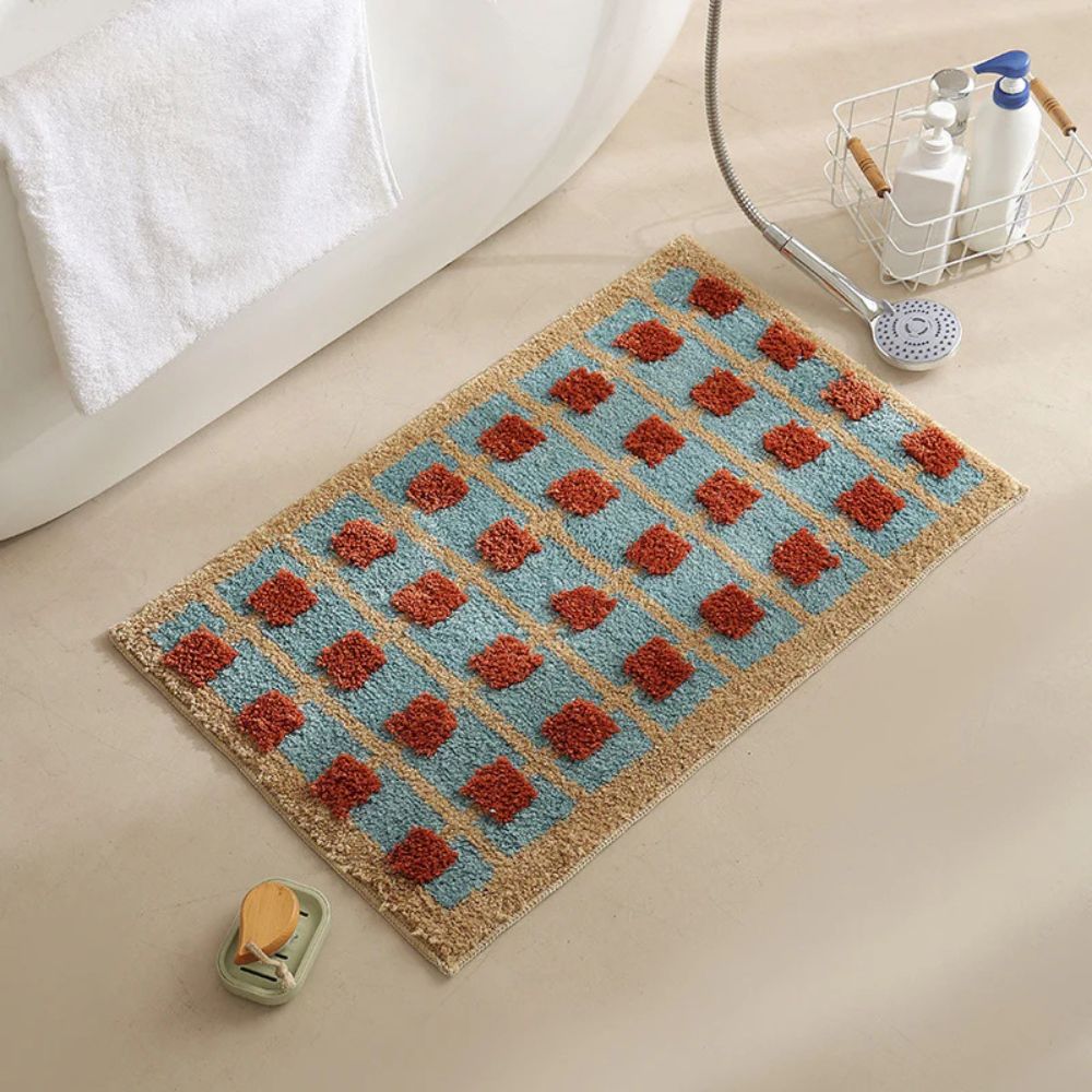 Morocco Retro Bath Mat Marrakech Mosaic