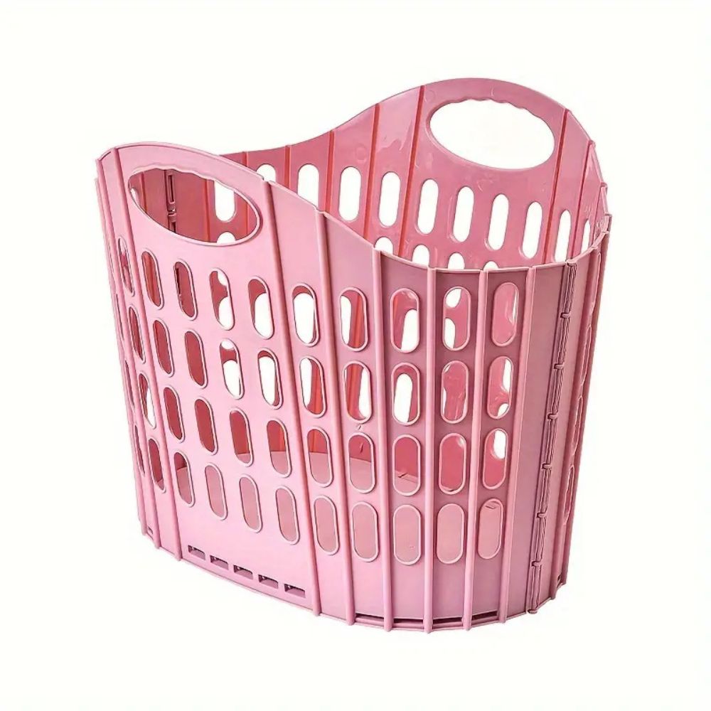 Multi-Purpose Foldable Storage Basket Blush Shell