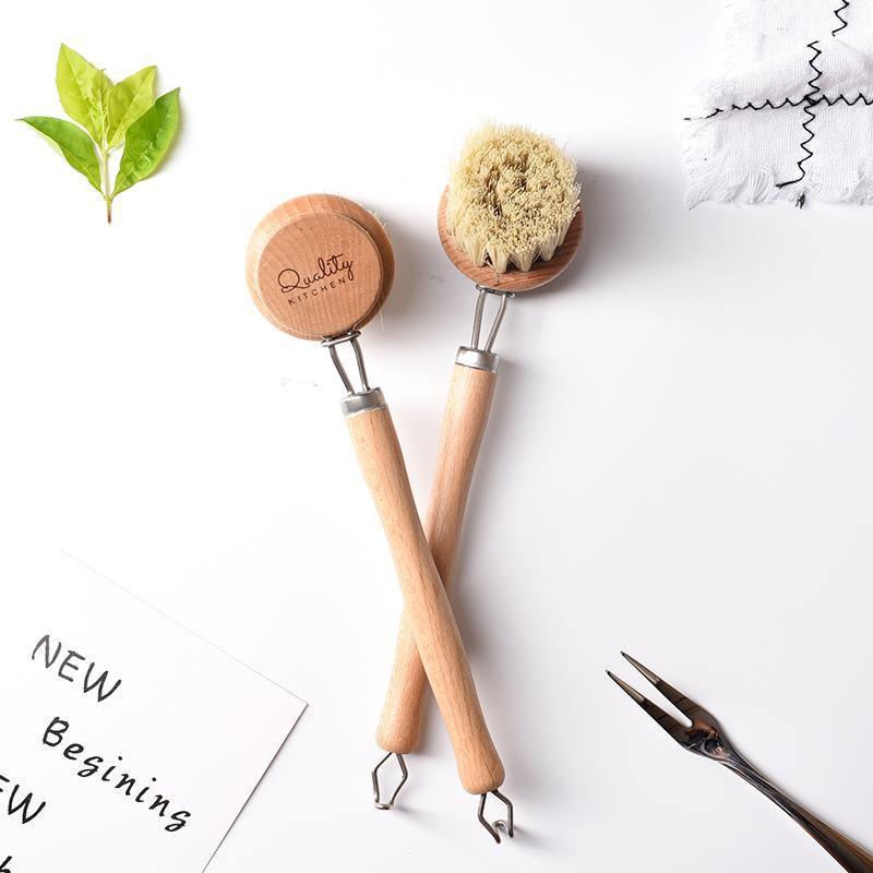 Wood Dishwashing Brush