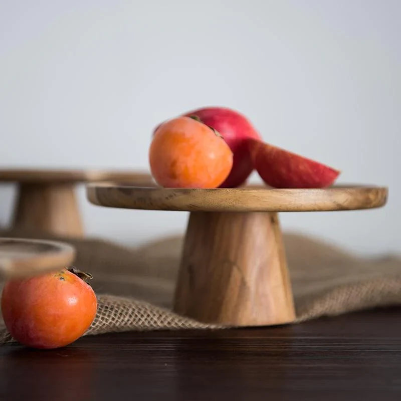 Wood Food Stand
