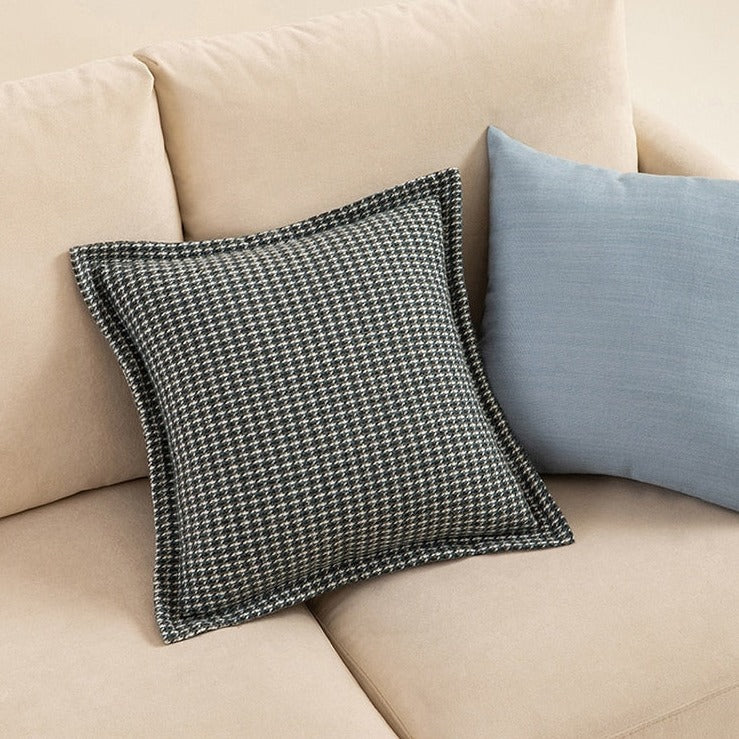 Nature's Houndstooth Pillow Cover