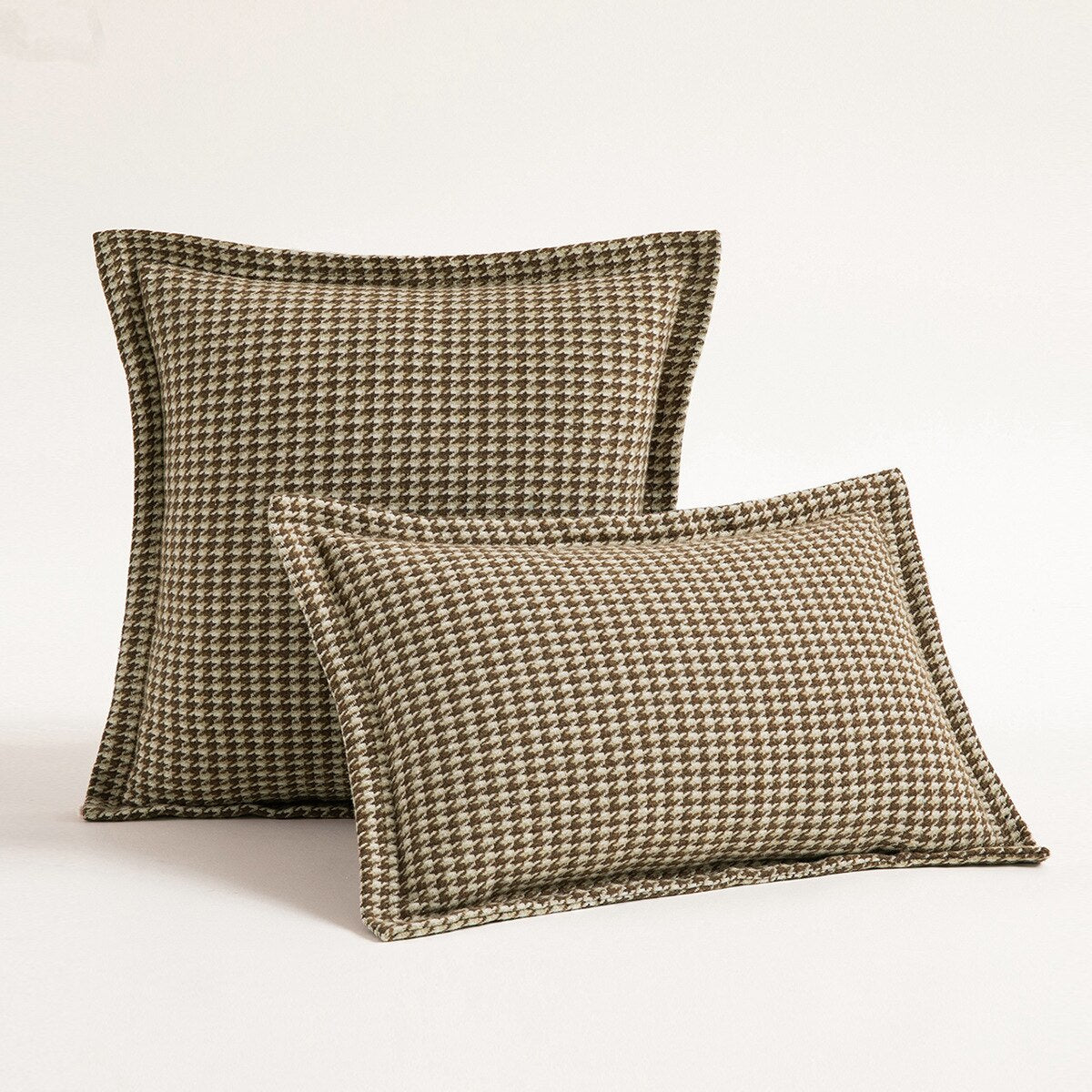 Nature's Houndstooth Pillow Cover