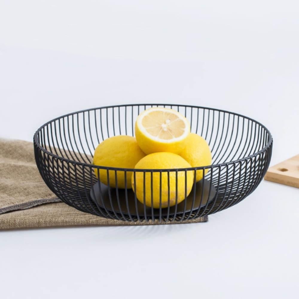 Nature's Nest Metal Fruit Basket Large