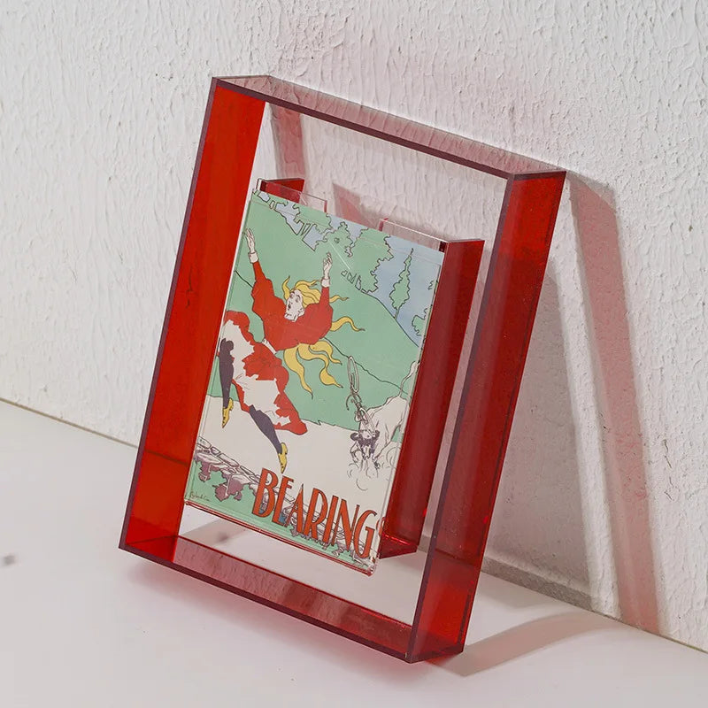 Neon Dreams Acrylic Picture Frame Red