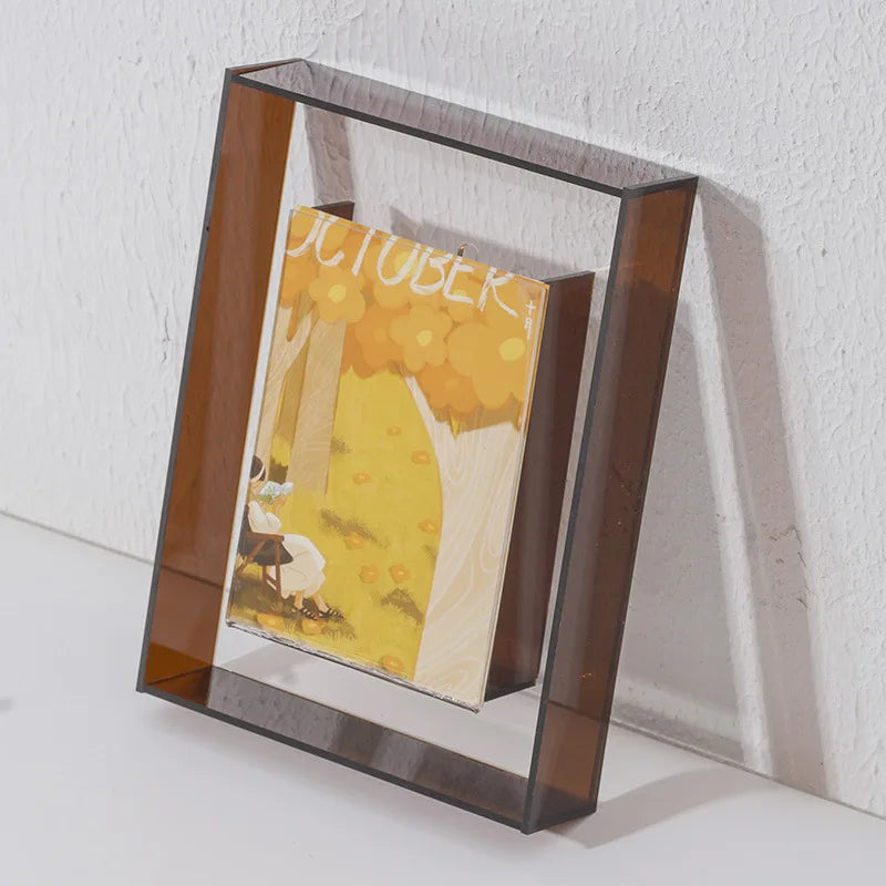 Neon Dreams Acrylic Picture Frame Brown