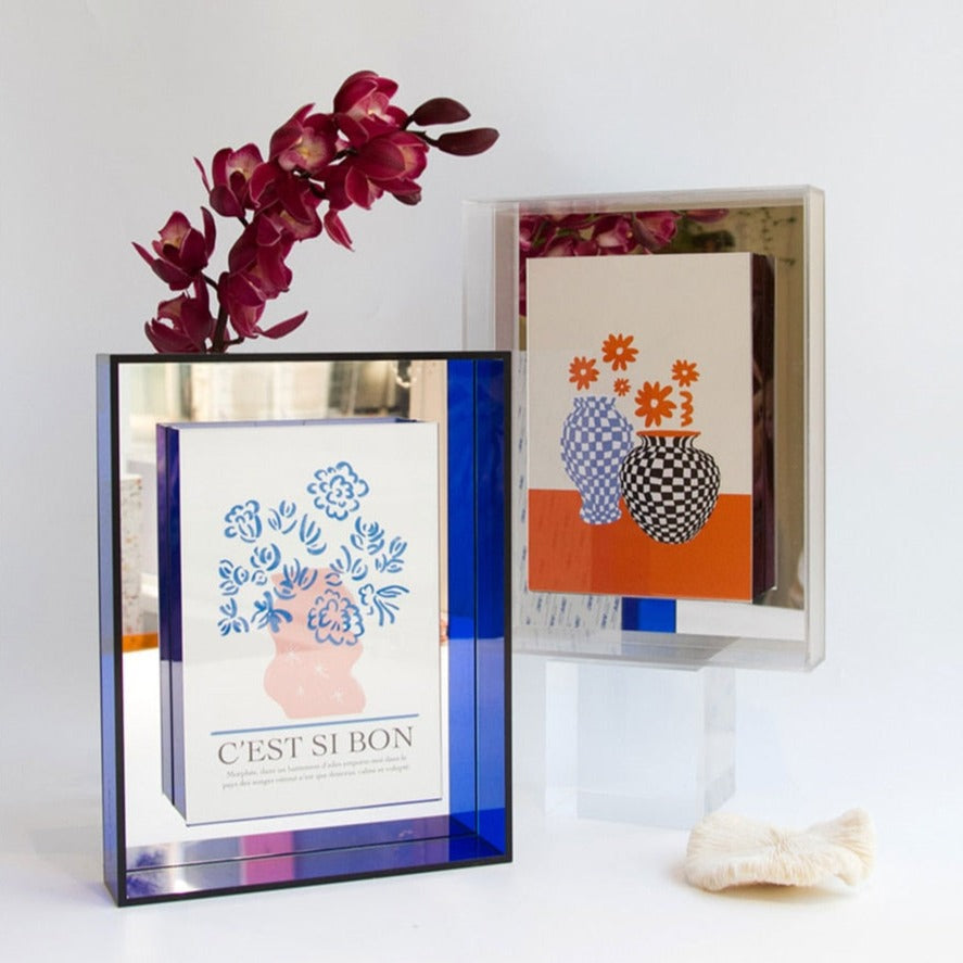 Neon Dreams Chameleon Picture Frame