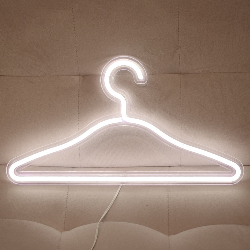 Neon Lights USB LED Clothes hanger