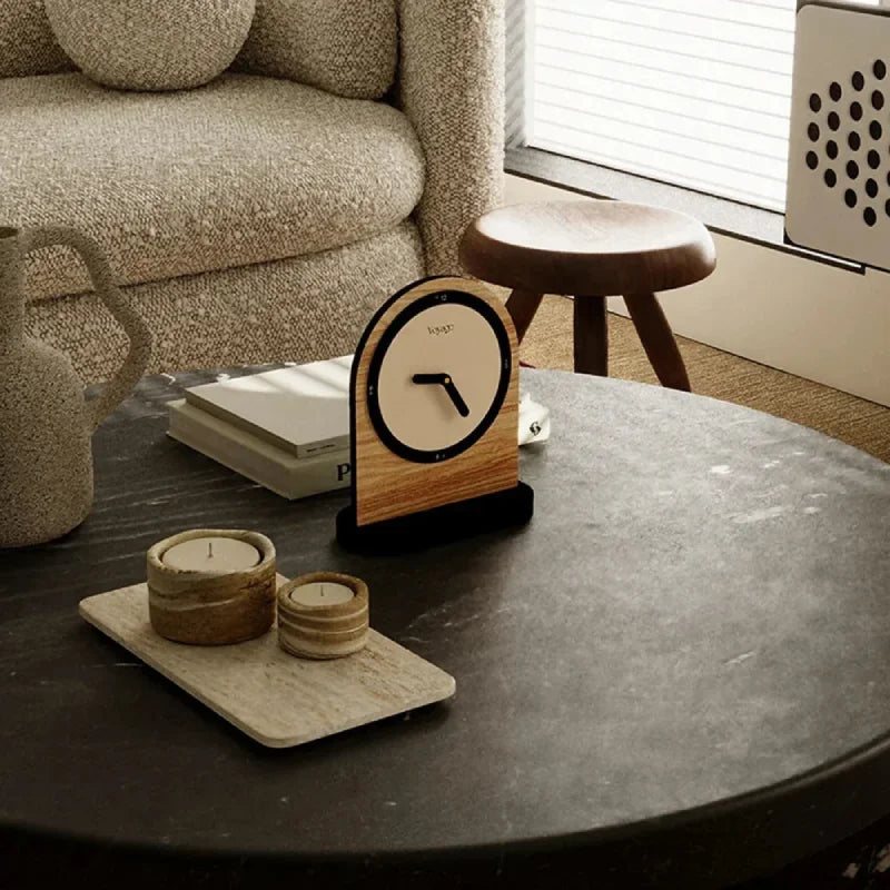 Modern Arc Desktop Clock