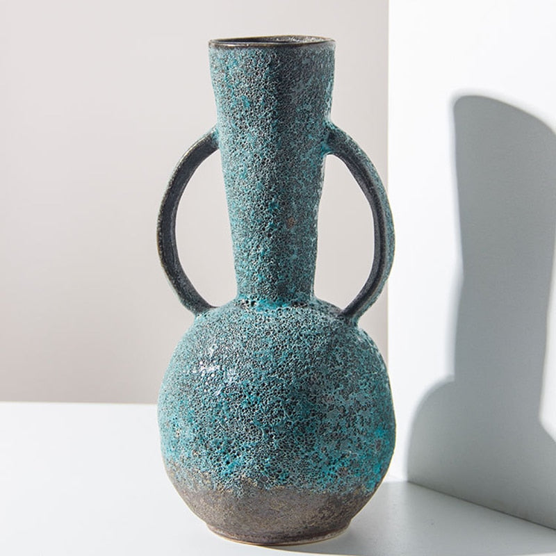 Nile Textured Ceramic Vase