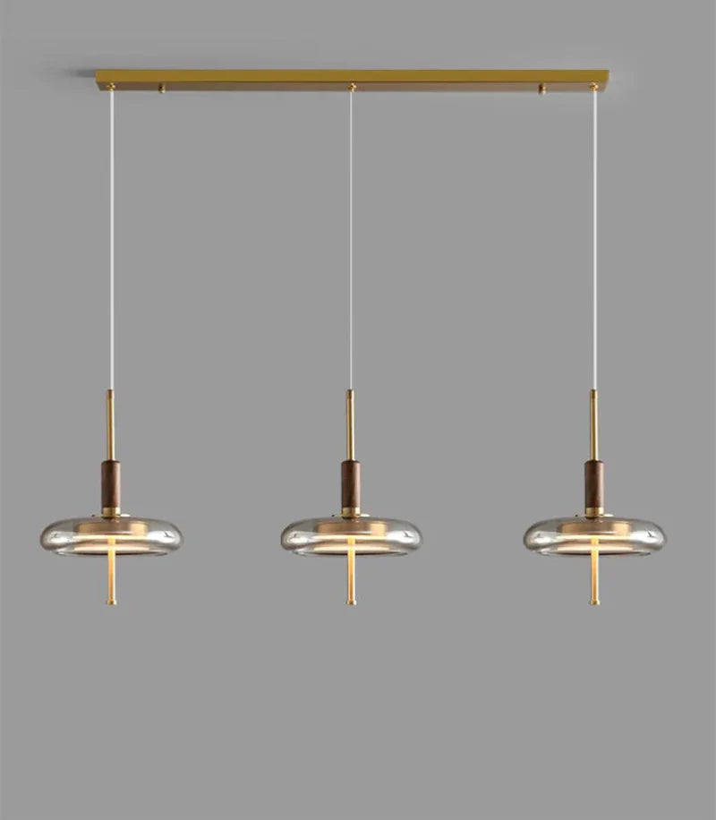 Nimbus Loft Glass Pendant Lamp 3 Head