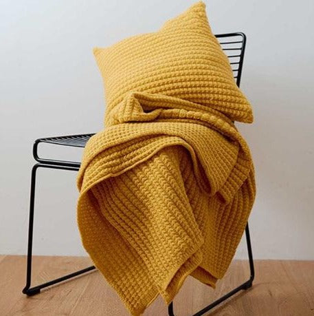 Noelle Crochet Knit Throw Blanket