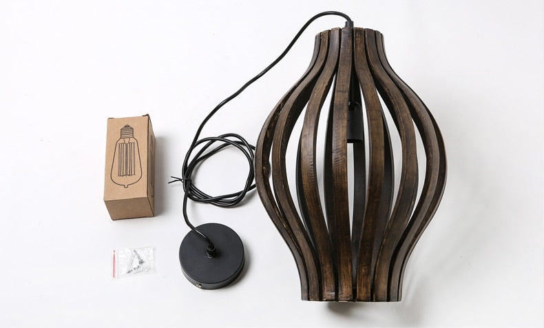 Noix Wood LED Pendant Lamp