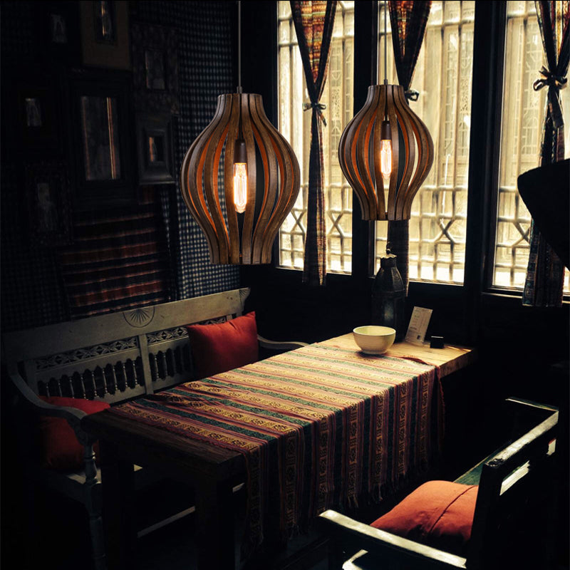 Noix Wood LED Pendant Lamp