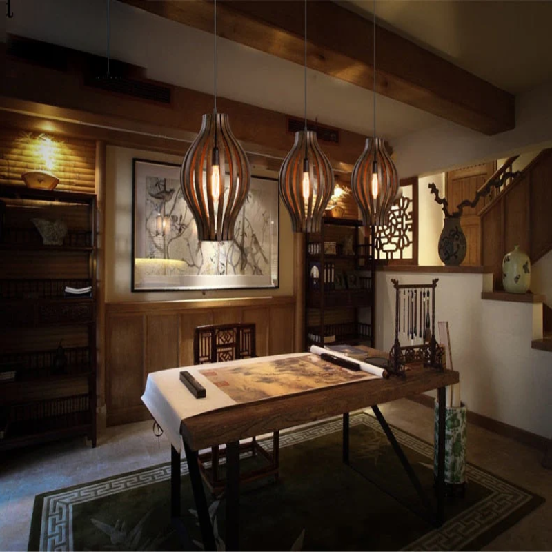 Noix Wood LED Pendant Lamp