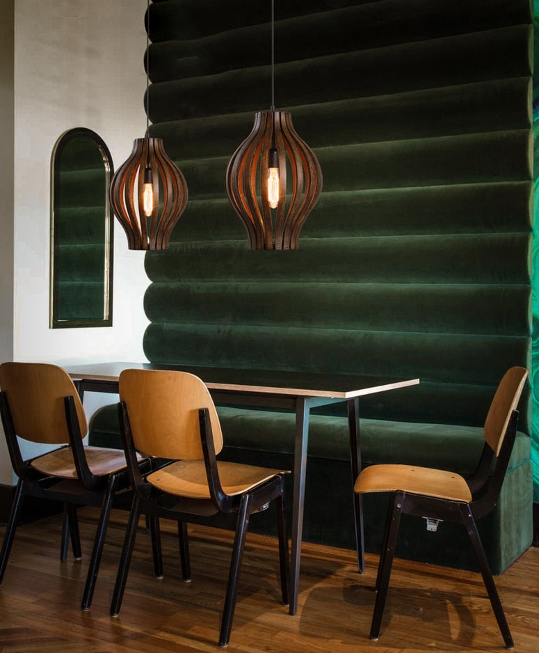Noix Wood LED Pendant Lamp