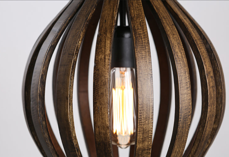 Noix Wood LED Pendant Lamp