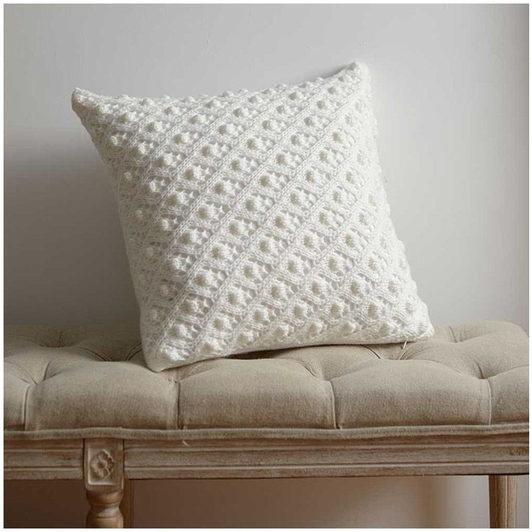 Nouveau Crochet Pillow Case