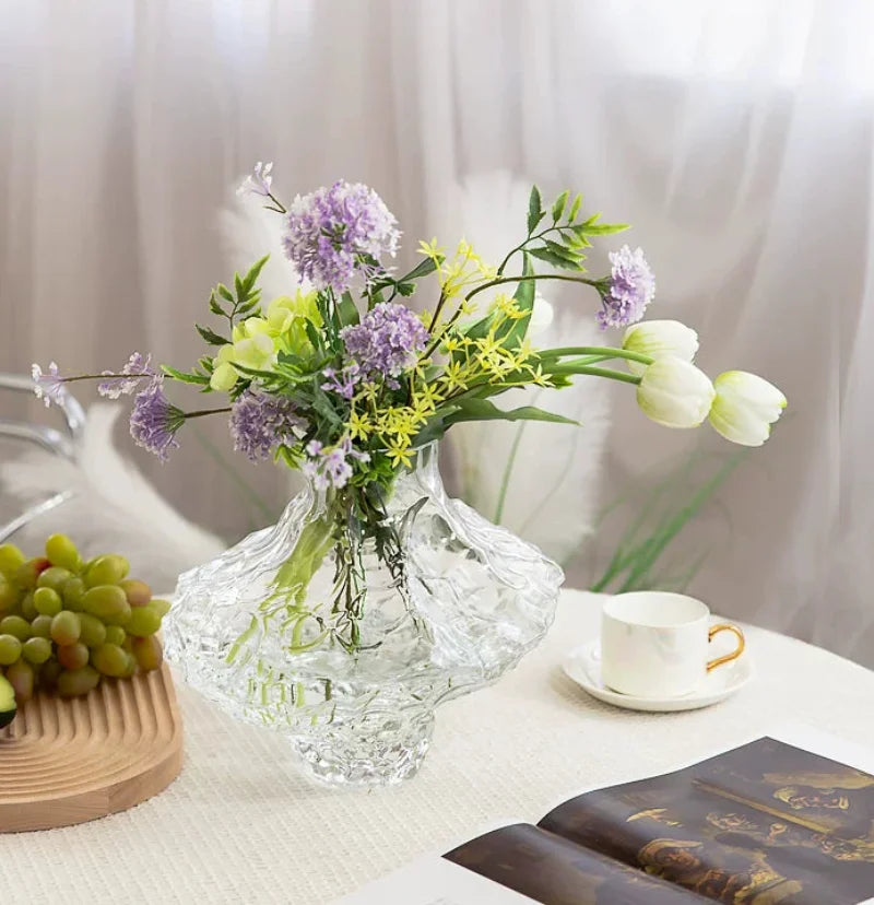 Molten Form Crystal Vase