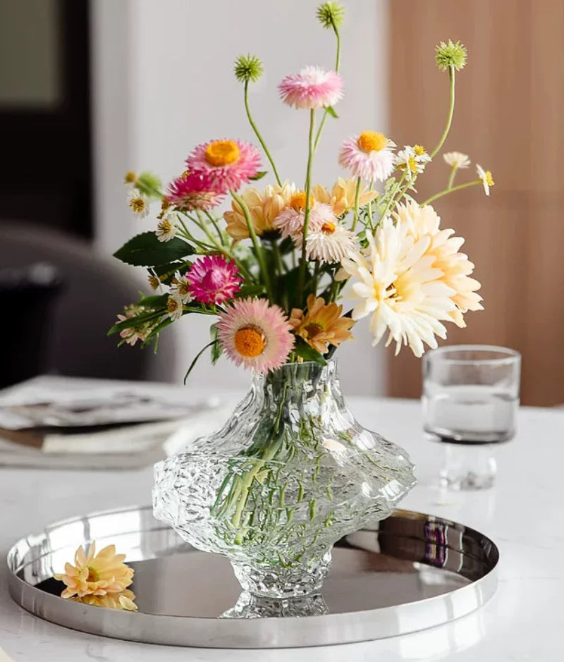 Molten Form Crystal Vase