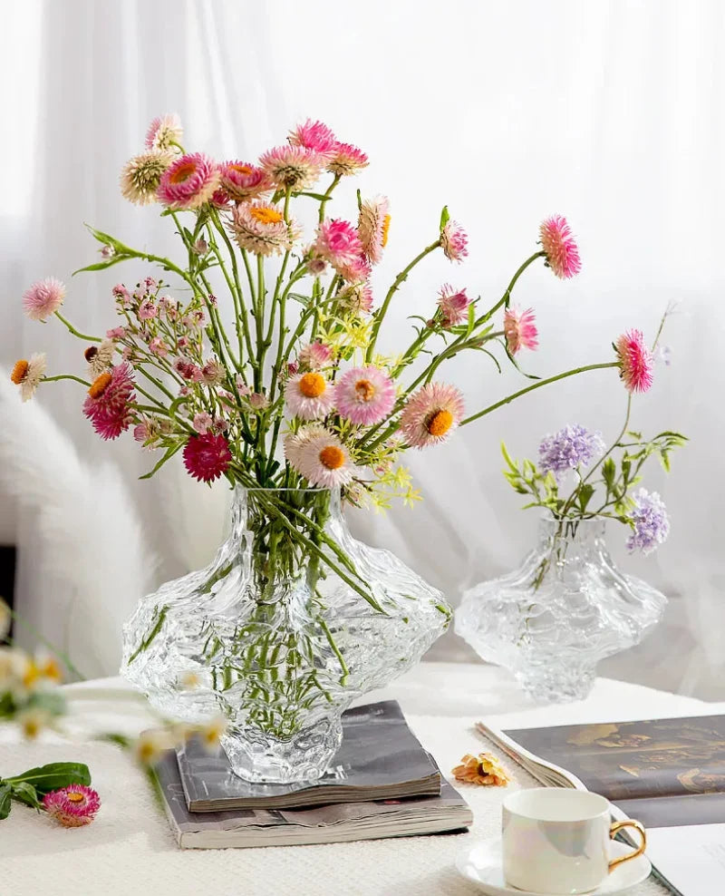 Molten Form Crystal Vase