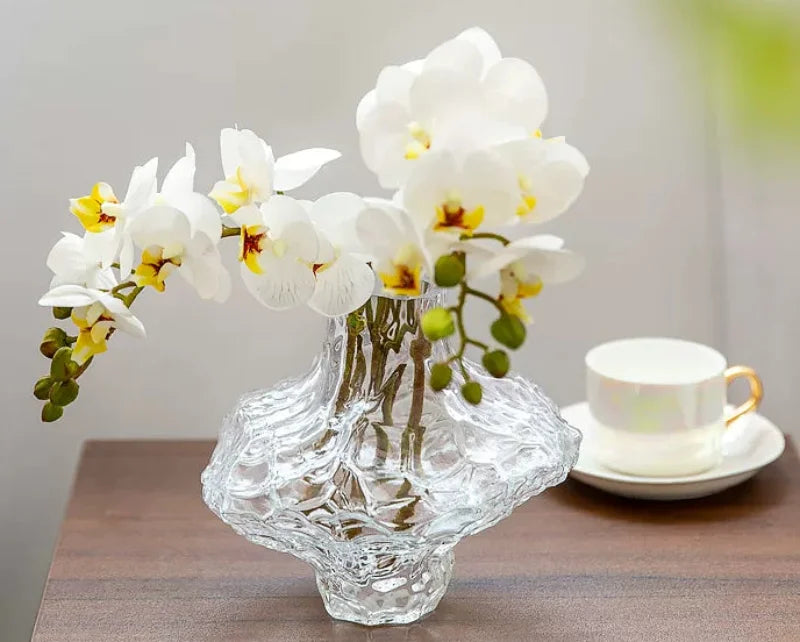Molten Form Crystal Vase