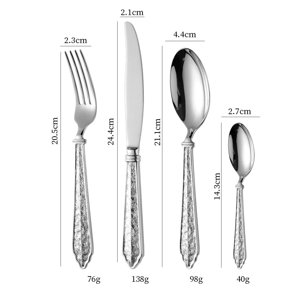 Elysian Baroque Cutlery Set