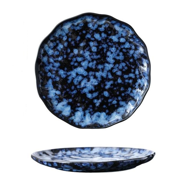 Ocean Blue Dinnerware Large Plate