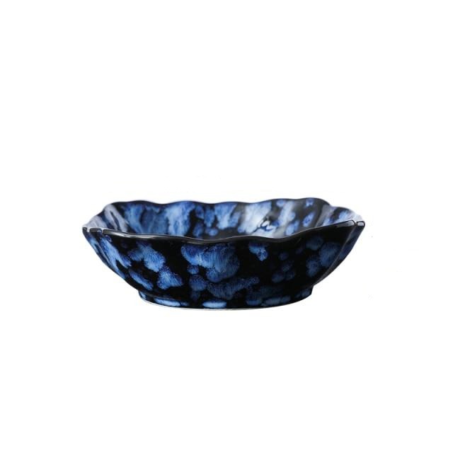 Ocean Blue Dinnerware Salad Bowl