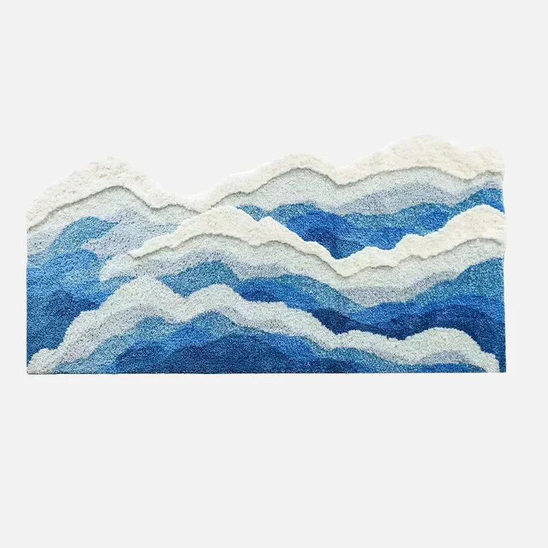 Ocean Tide Tufted Rug & Bath Mat