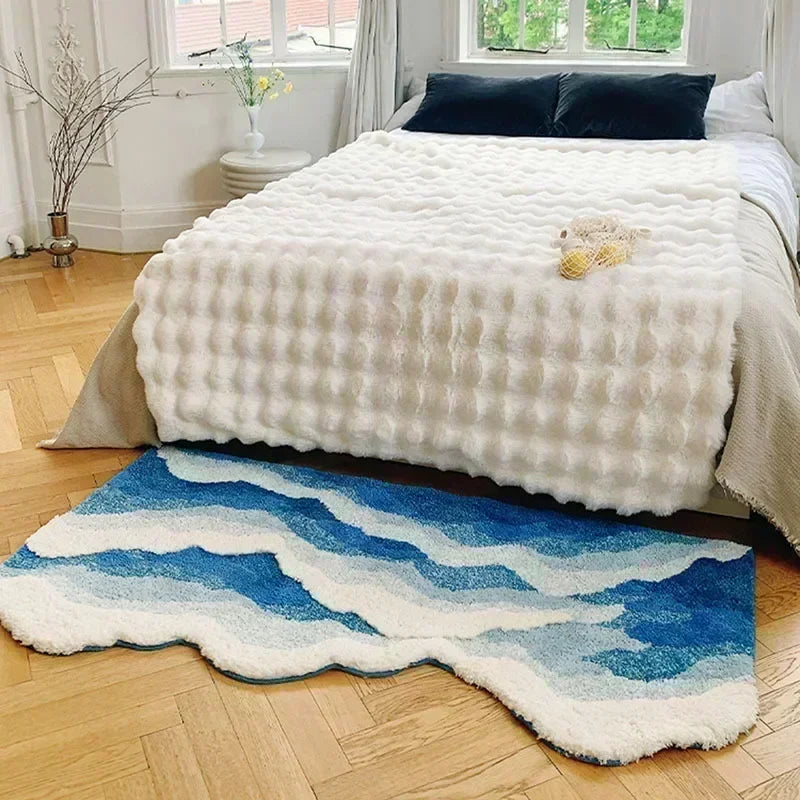 Ocean Tide Tufted Rug & Bath Mat