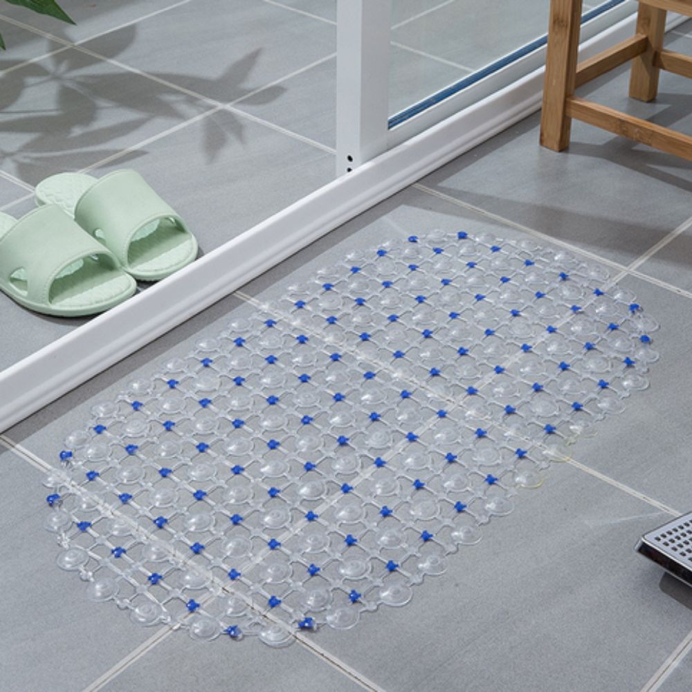 Velvra Non-Slip Shower Mat Ocean Spark