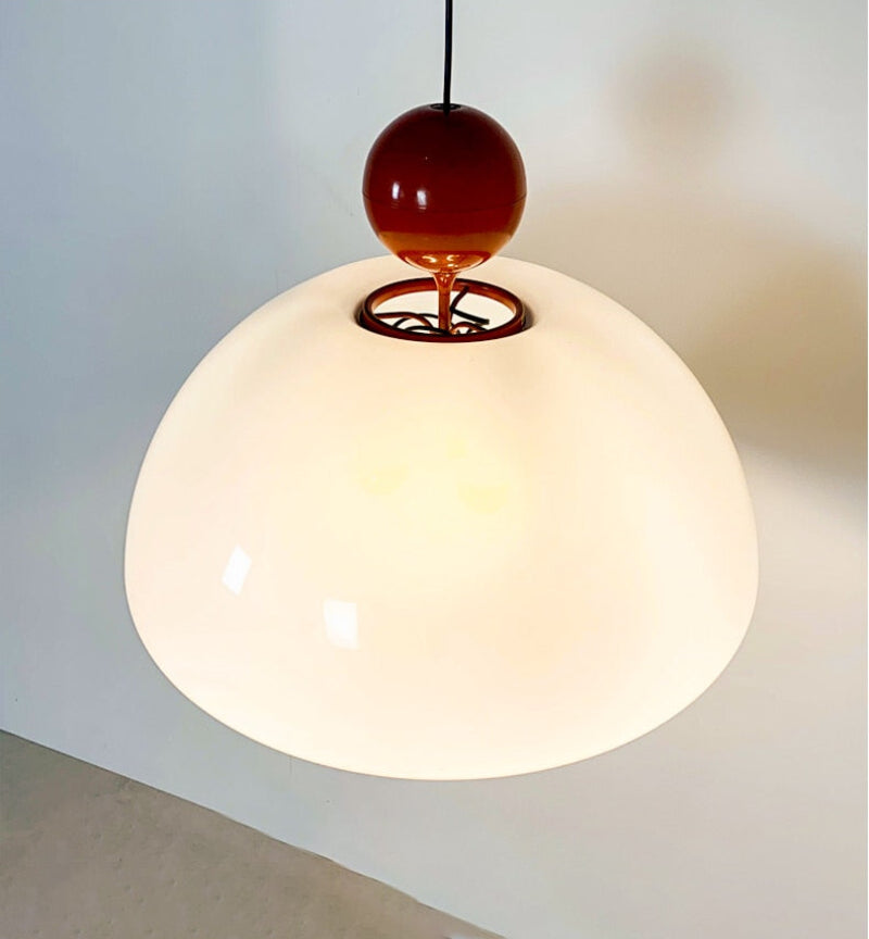 Olivia Vintage Bell Glass LED Pendant Lamp