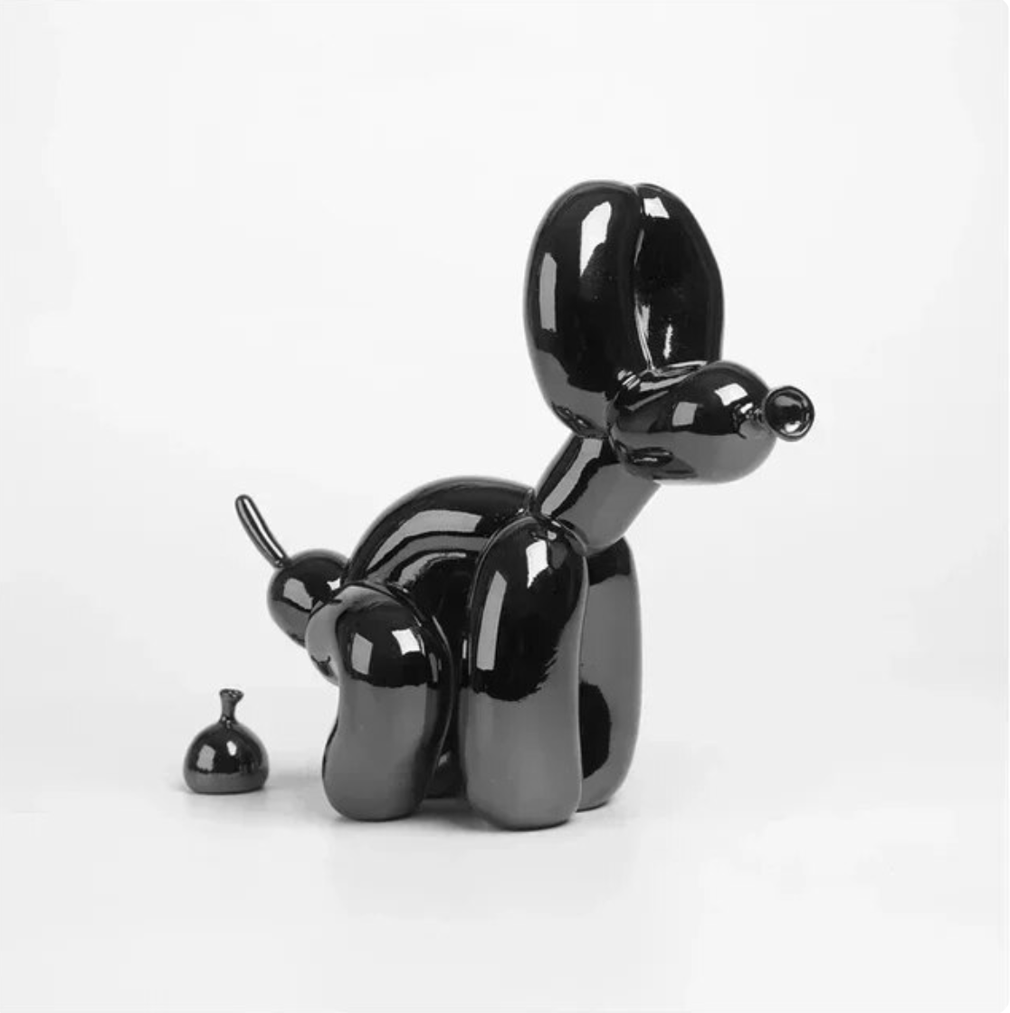 On a Walk Balloon Dog Figurine