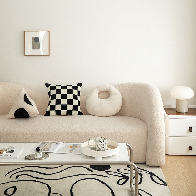 Optic & Shape Minimalist Pillow Cushions