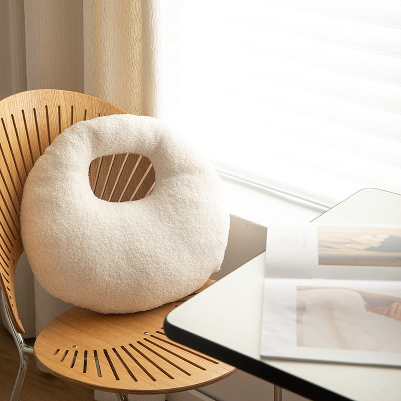 Optic & Shape Minimalist Pillow Cushions Circle