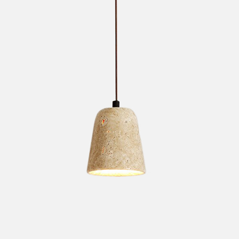 Ora Stone Collection LED Pendant Lamp Bell