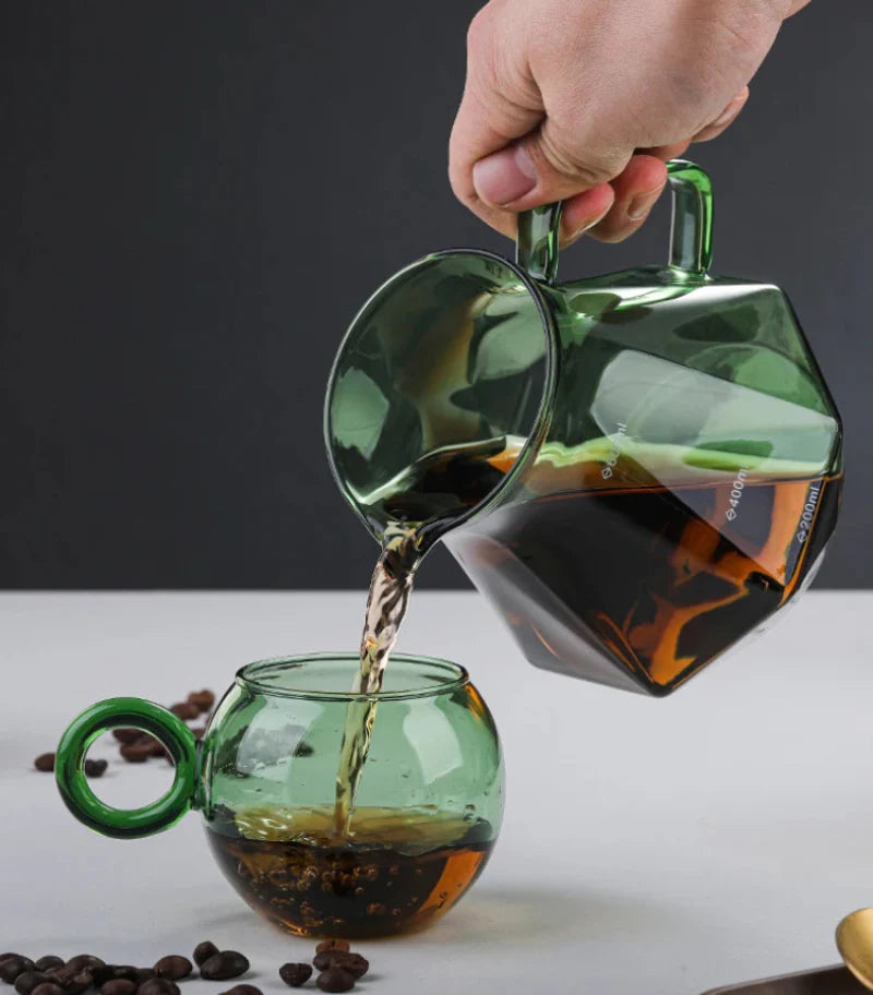 Orbit Ring Glass Mug