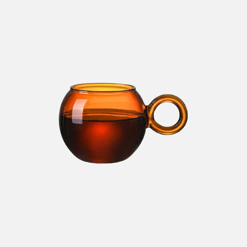Orbit Ring Glass Mug