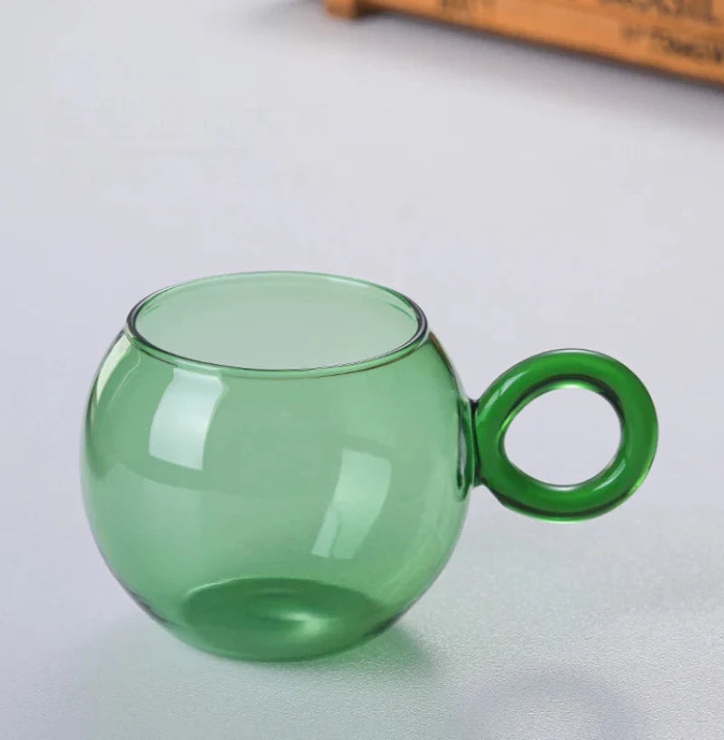 Orbit Ring Glass Mug