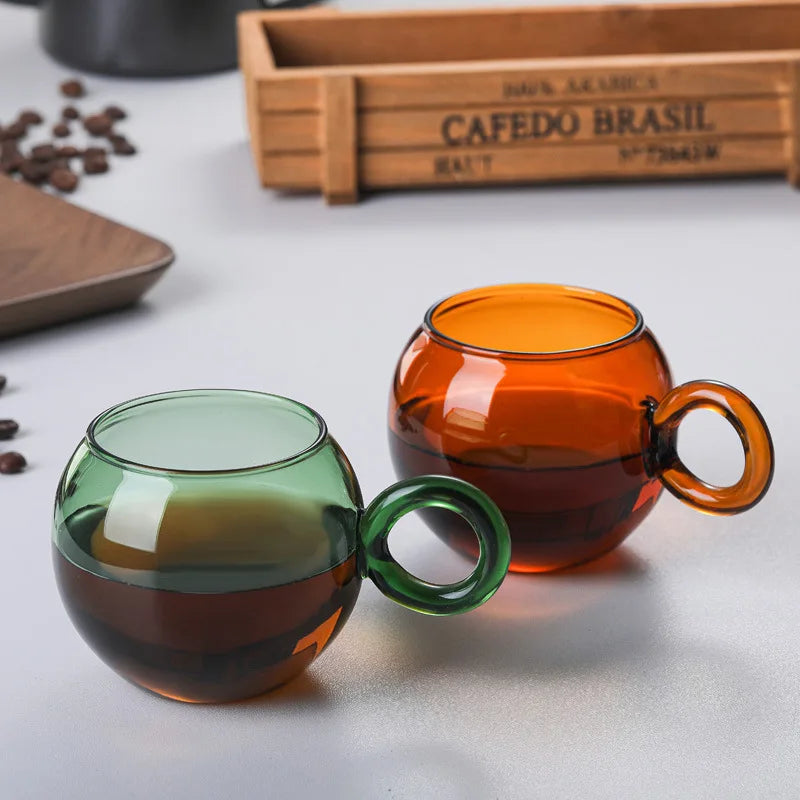 Orbit Ring Glass Mug