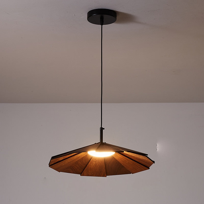 Origami Wood Pendant Lamp - Final Sale