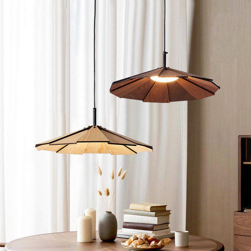 Origami Wood Pendant Lamp - Final Sale