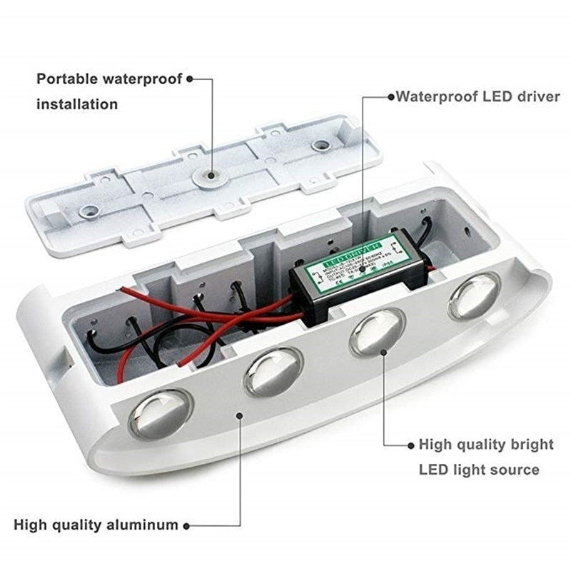 Outdoor / Indoor LED Wall Light - Final Sale